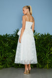 VESTIDO MIDI LIVIA ORGANZA COLEÇÃO VERÃO 26