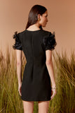 VESTIDO MANGA FLOR COLEÇÃO VERÃO 26