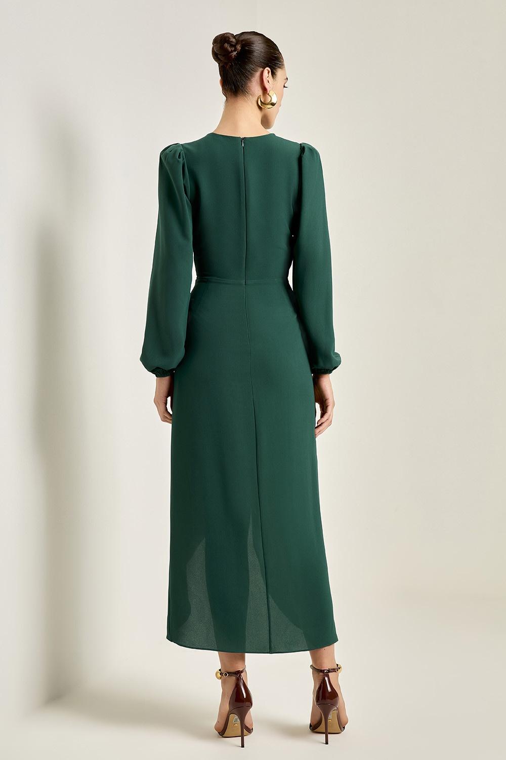 VESTIDO MIDI LUMIERE COLEÇÃO INVERNO 24