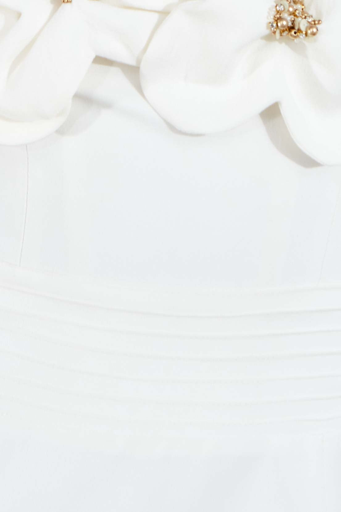 VESTIDO MIDI FLORES BORDADOS COLEÇÃO ALTO VERÃO 26