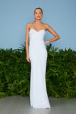 VESTIDO LONGO HELENA DRAPEADO COLEÇÃO VERÃO 26