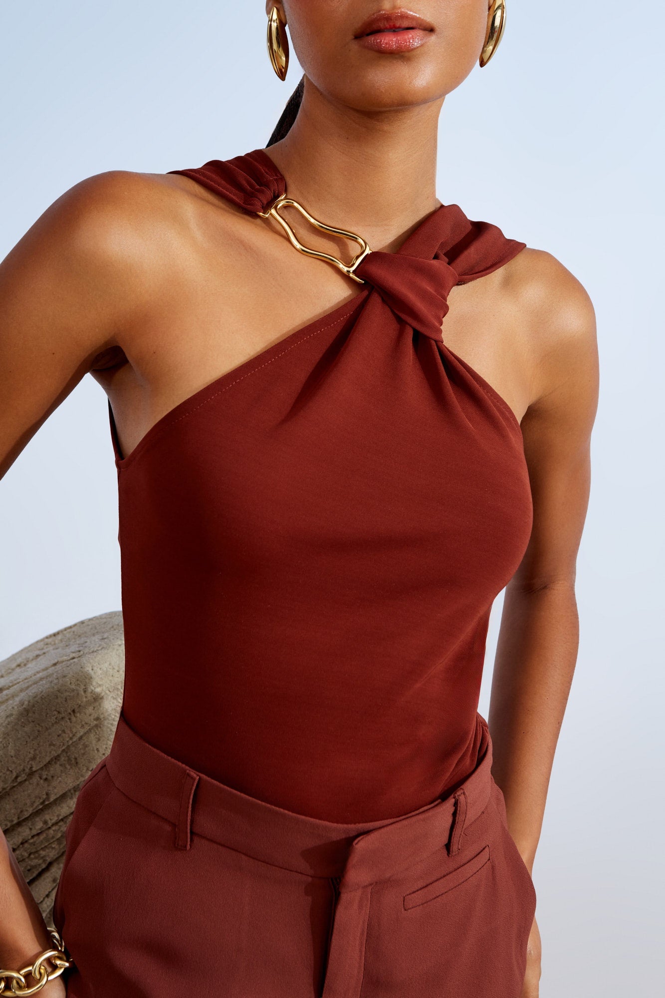 BLUSA METAL ORGANICO DECOTE COLEÇÃO ALTO VERÃO 26