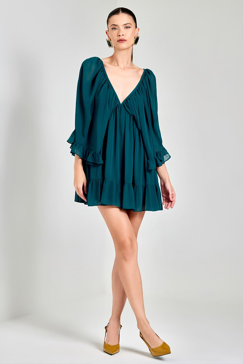 VESTIDO CURTO POTENZA COLEÇÃO INVERNO 25