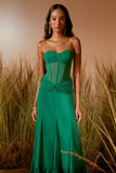VESTIDO LONGO CORSELET DETALHE NA CINTURA COLEÇÃO VERÃO 26