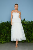 VESTIDO MIDI LIVIA ORGANZA COLEÇÃO VERÃO 26
