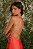 VESTIDO LONGO NADINE CETIM COLEÇÃO VERÃO 27