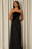 VESTIDO LONGO MAJU VELUDO COLEÇÃO INVERNO 26