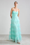 VESTIDO TULE BABADOS COLEÇÃO VERÃO 26