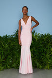 VESTIDO LONGO STEPHANY DECOTE V COLEÇÃO VERÃO 26