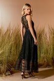 VESTIDO MIDI MIX RECORTES COLEÇÃO VERÃO 26