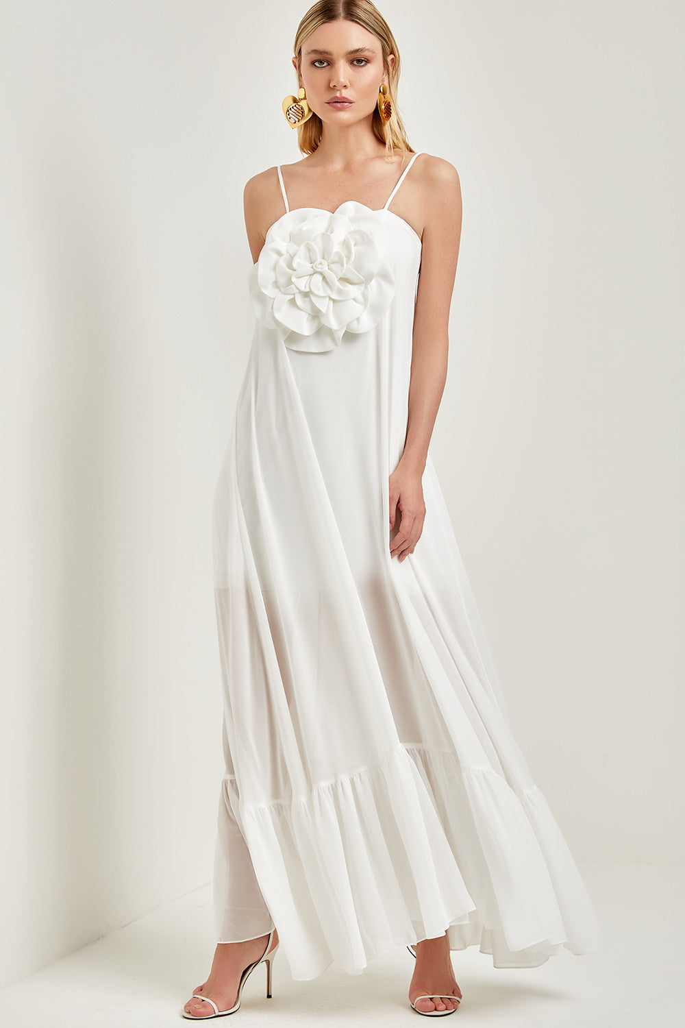 VESTIDO LONGO ROSEIRA COLEÇÃO VERÃO 24