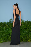 VESTIDO LONGO MABEL FIVELA LOSANGO COLEÇÃO VERÃO 26