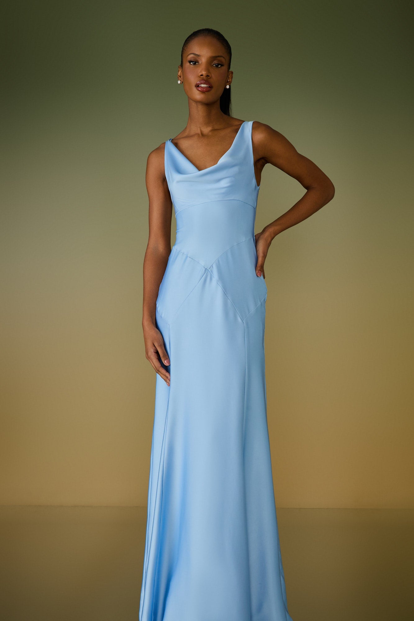 VESTIDO LONGO ANJA RECORTES COLEÇÃO ALTO VERÃO 26