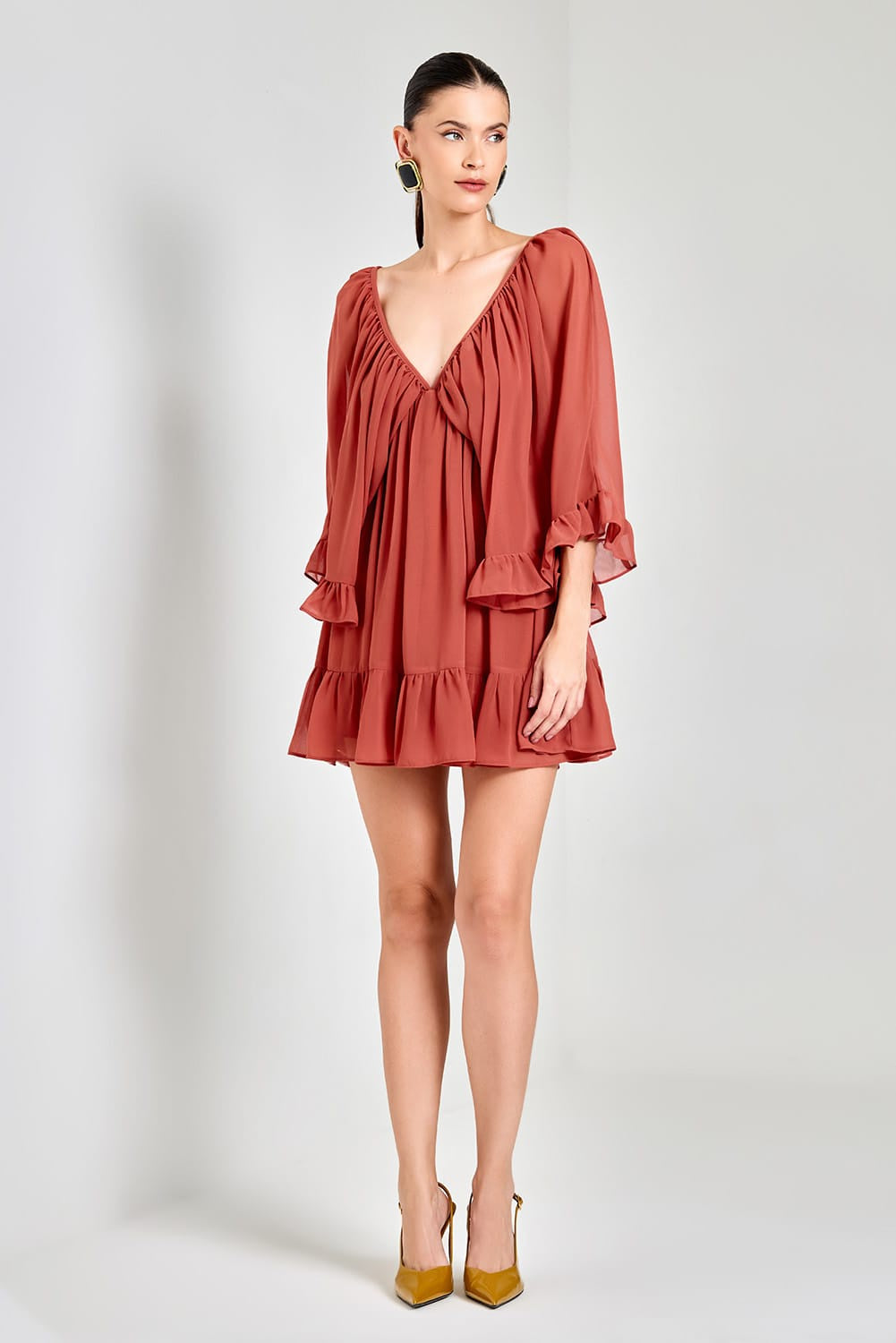 VESTIDO CURTO POTENZA COLEÇÃO INVERNO 25