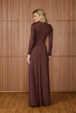 VESTIDO LONGO MABEL ABERTURAS COLEÇÃO INVERNO 25