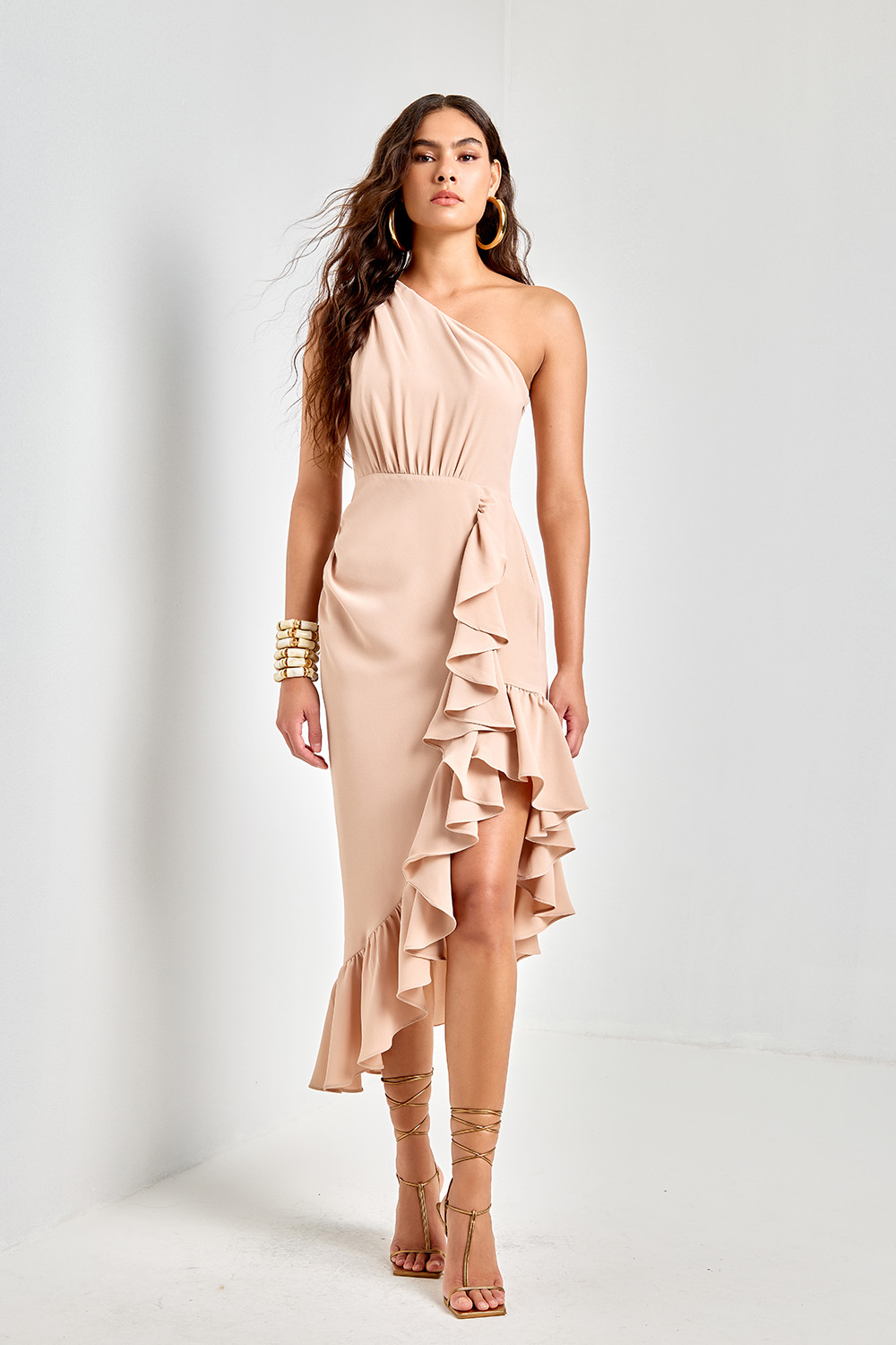 VESTIDO MIDI INGRID COLEÇÃO INVERNO 25