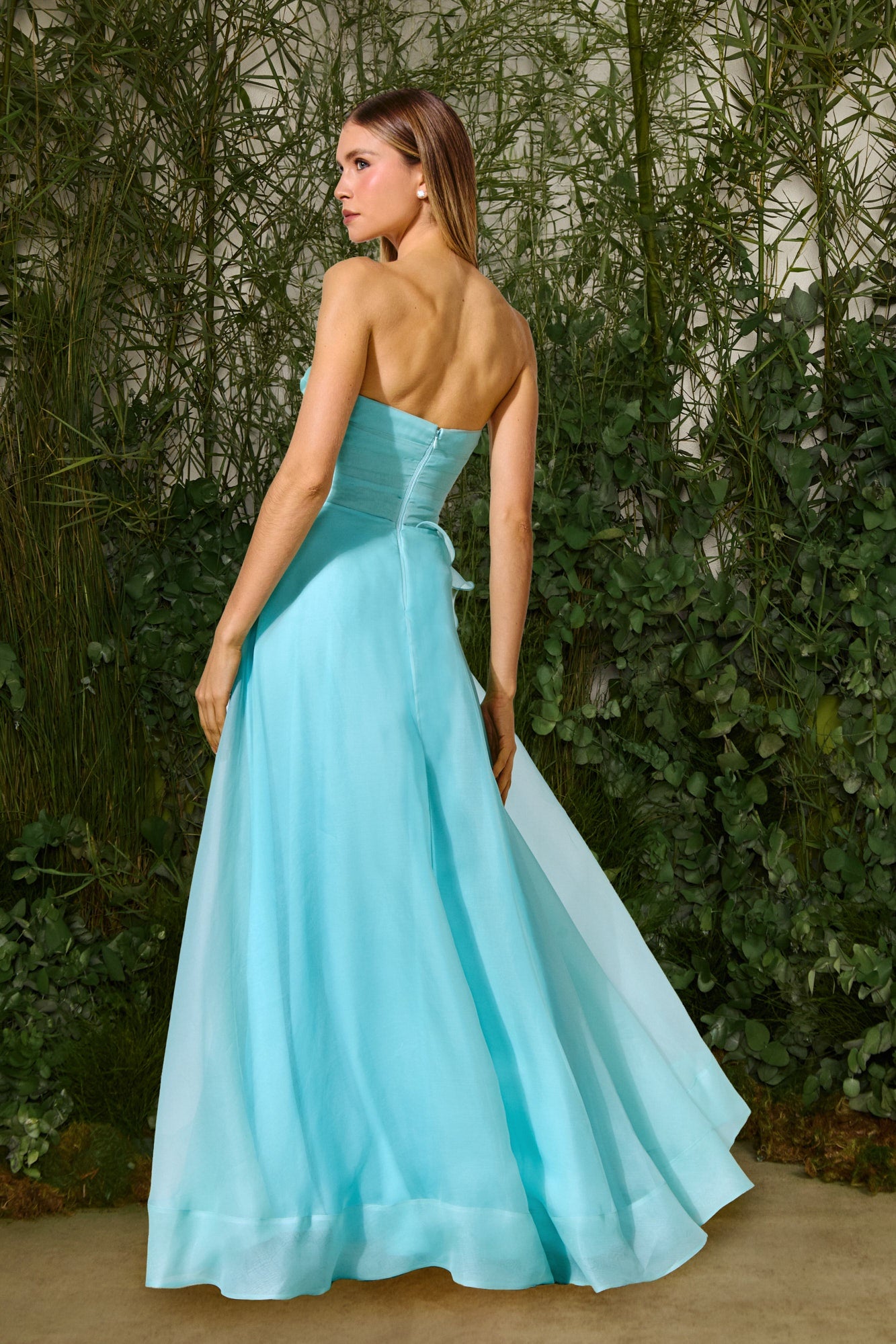 VESTIDO LONGO BRUNA BABADO COLEÇÃO VERÃO 27