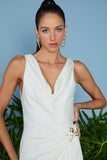 VESTIDO LONGO MARCELA ALFINETES COLEÇÃO VERÃO 26