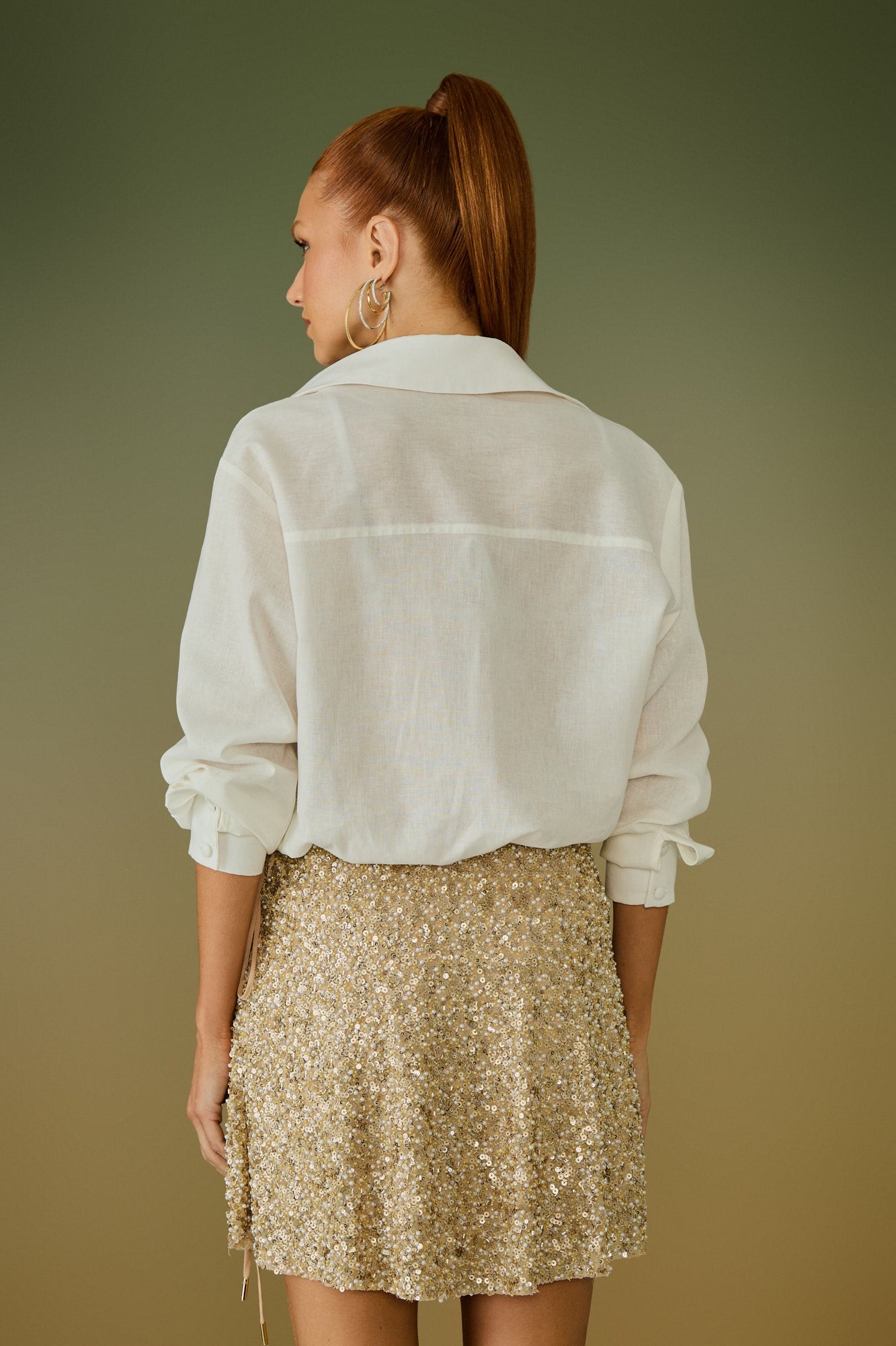 SAIA CURTA AMELIE PAETE COLEÇÃO ALTO VERÃO 26