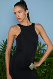 VESTIDO LONGO MABEL FIVELA LOSANGO COLEÇÃO VERÃO 26