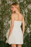 VESTIDO CURTO GEORGIA BABADO COLEÇÃO VERÃO 27