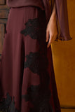 SAIA MIDI DETALHE RENDA COLEÇÃO INVERNO 26