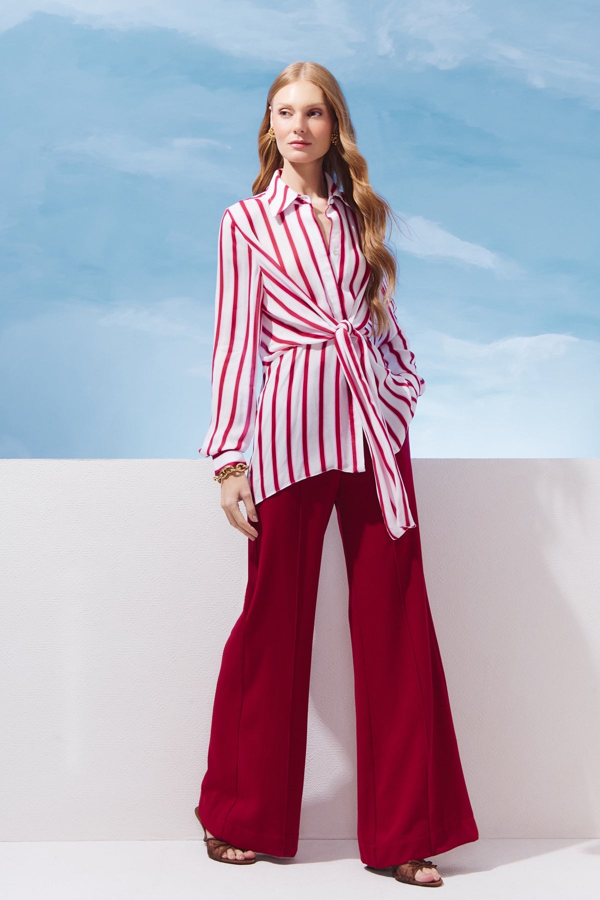 CAMISA LISTRA SIRENA COLEÇÃO VERÃO 27