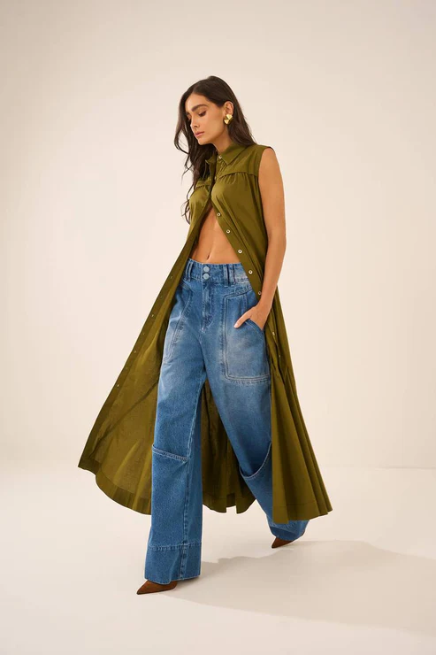 CALÇA JEANS COLEÇÃO INVERNO 25