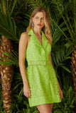 VESTIDO CURTO CHEMISIE GOLA COLEÇÃO VERÃO 24