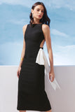 VESTIDO MIDI FAIXA CONTRASTANTE COLEÇÃO VERÃO 27