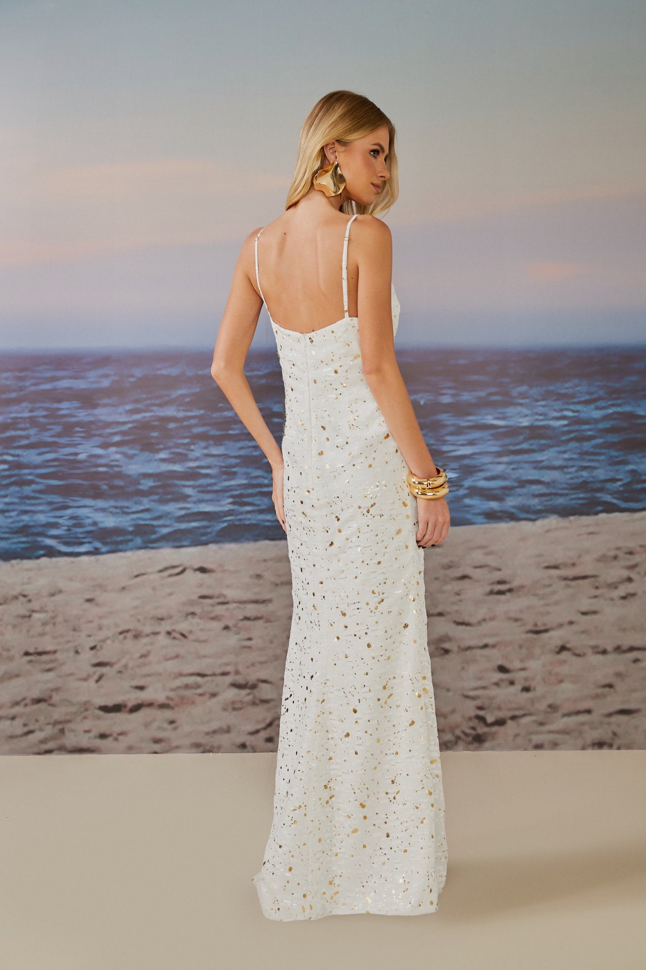 VESTIDO LONGO MARIA FLOR COLEÇÃO ALTO VERÃO 25