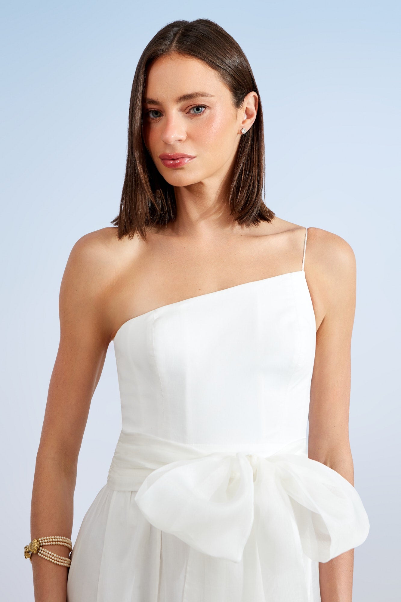 VESTIDO MIDI MIX OMBRO SÓ COLEÇÃO ALTO VEÃO 26