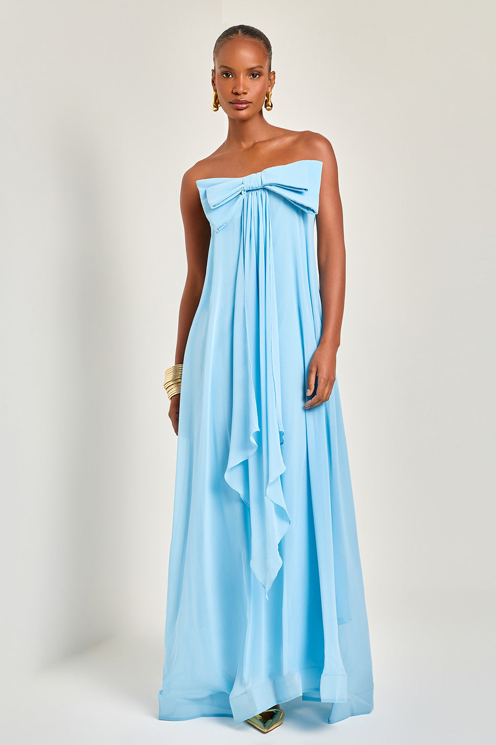 VESTIDO LONGO ENCANTO LAÇO COLEÇÃO INVERNO 25