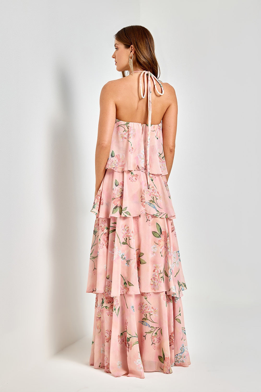 VESTIDO CAMADA FLORAL DOS SONHOS COLEÇÃO VERÃO 26