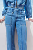 CALÇA JEANS DETALHE PASSANTE COLEÇÃO VERÃO 27