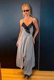 VESTIDO MIDI RENDA BUSTO COM SOBREPOSICAO SAIA COLEÇÃO INVERNO 26