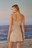 VESTIDO CURTO ISABELA EVASE COLEÇÃO ALTO VERÃO 25