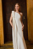 VESTIDO CREPE LAÇO OMBRO SÓ COLEÇÃO INVERNO 26