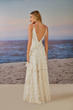 VESTIDO LONGO BETINA  BABADOS COLEÇÃO ALTO VERÃO 25