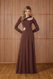 VESTIDO LONGO MABEL ABERTURAS COLEÇÃO INVERNO 25