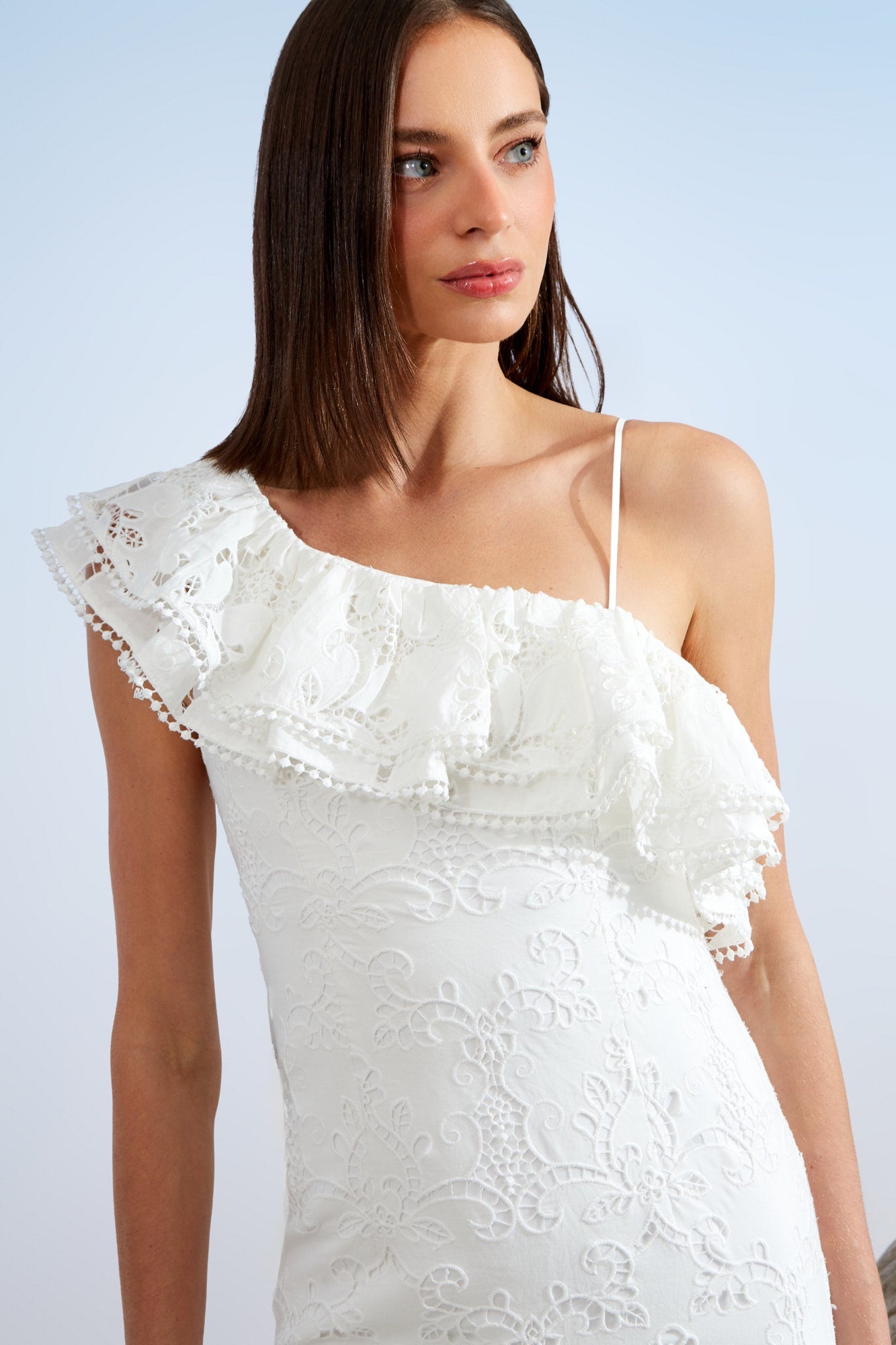 VESTIDO MIDI BORDADO ARABESCO COLEÇÃO ALTO VERÃO 26