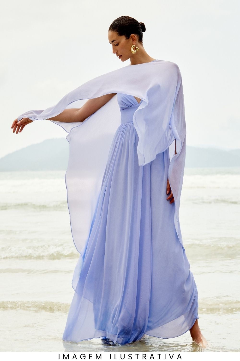 VESTIDO LONGO YARA COLEÇÃO VERÃO 25