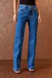 CALÇA JEANS RETA COLEÇÃO INVERNO 25