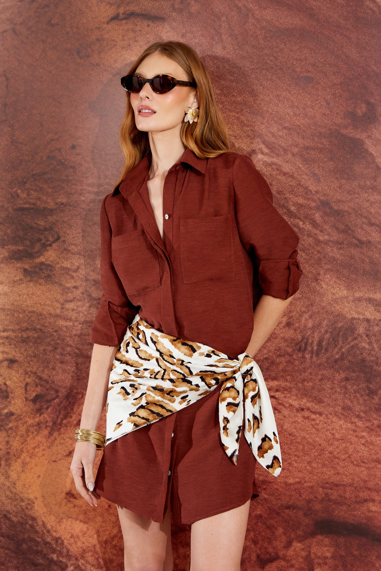 VESTIDO CURTO CHEMISE COLEÇÃO ALTO VERÃO 26