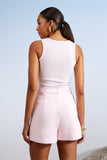 SHORT PREGAS DETALHE CINTO COLEÇÃO ALTO VERÃO 26
