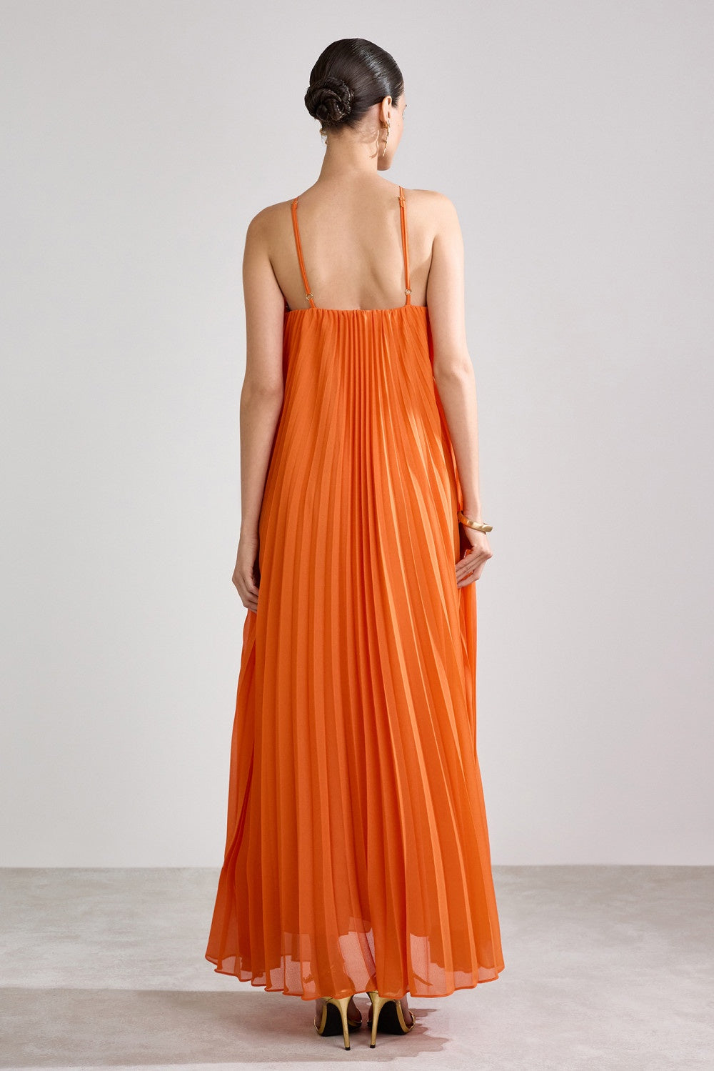 VESTIDO PLISSADO BELA COLEÇÃO VERÃO 26