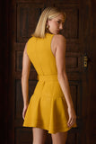VESTIDO CURTO CREPE CINTO COLEÇÃO INVERNO 26