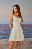 VESTIDO CURTO JESSIFER LOSANGO COLEÇÃO ALTO VERÃO 25