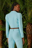 CASACO CROPPED BOLSO COLEÇÃO VERÃO 24