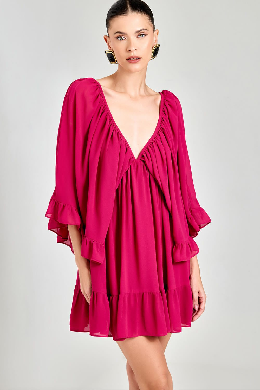 VESTIDO CURTO POTENZA COLEÇÃO INVERNO 25